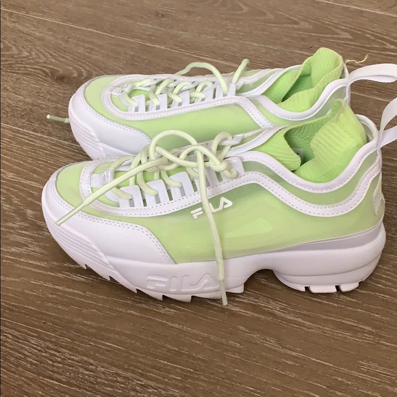 fila disruptor sock mesh